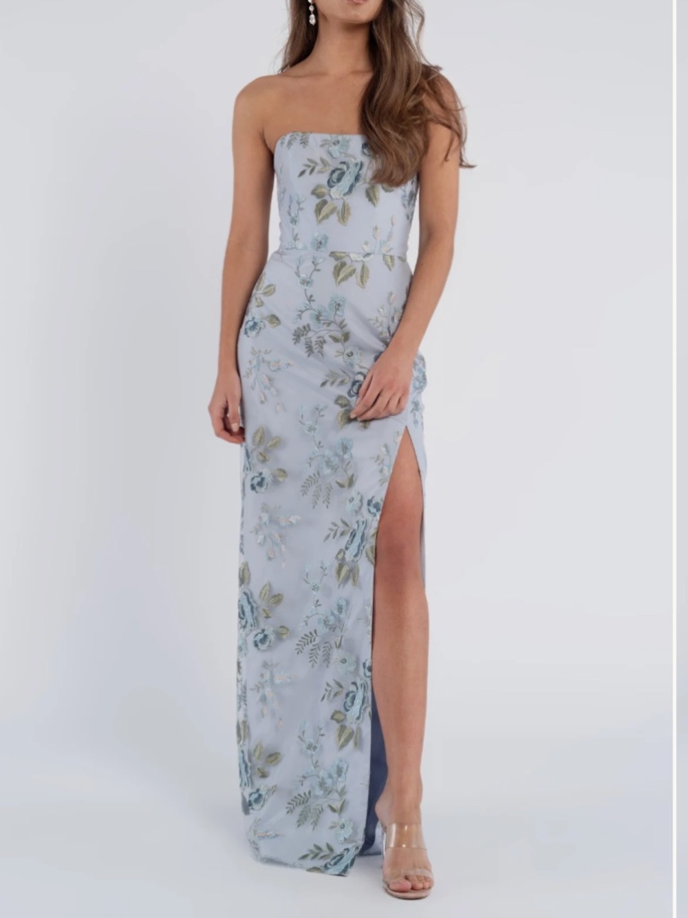Jenny Yoo Mercy Enchanted Floral Embroidery